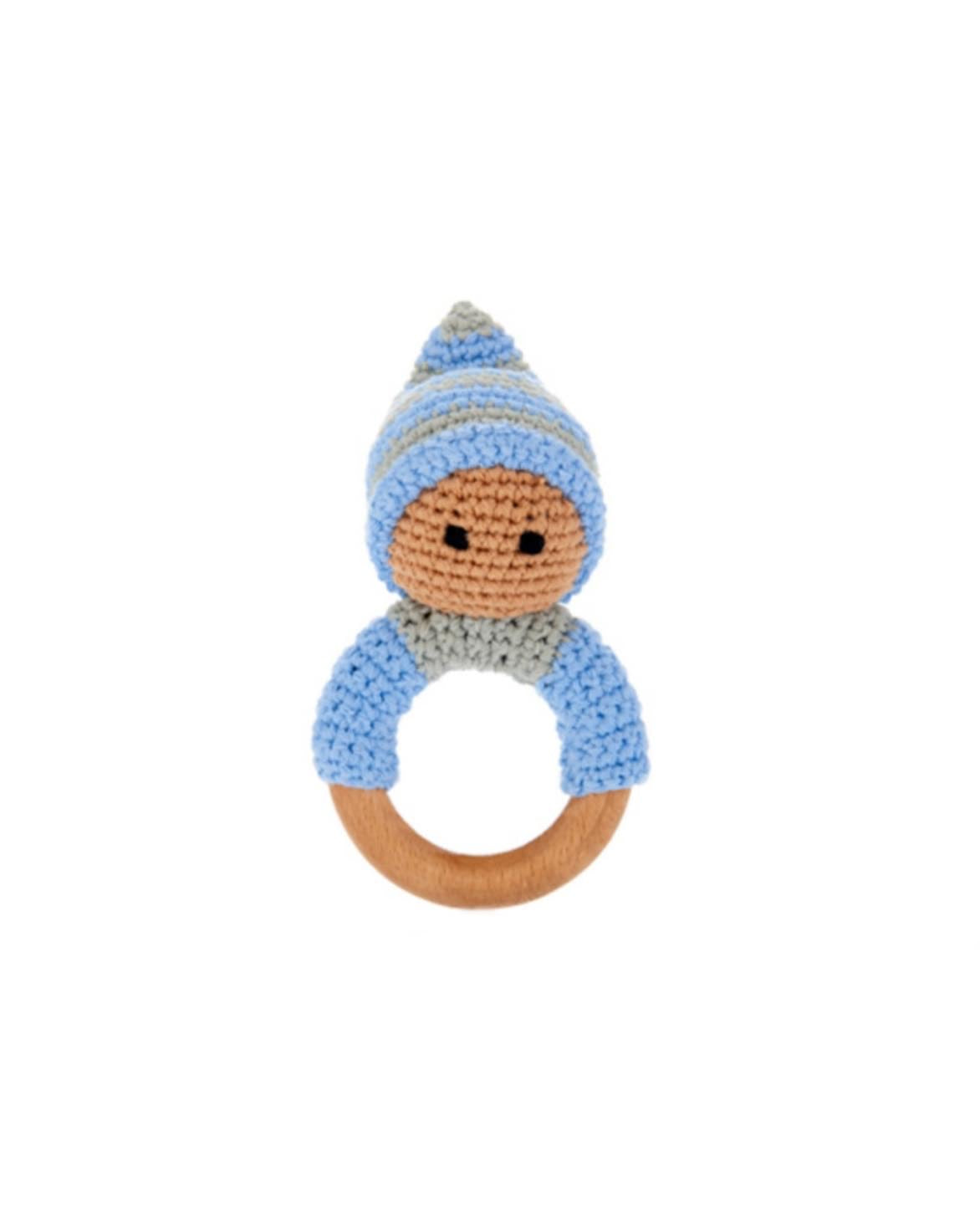 Wooden teething ring