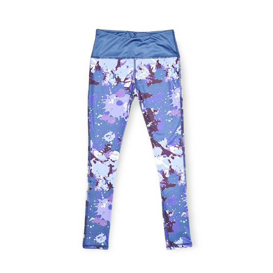 Blue Camo Printed Leggings