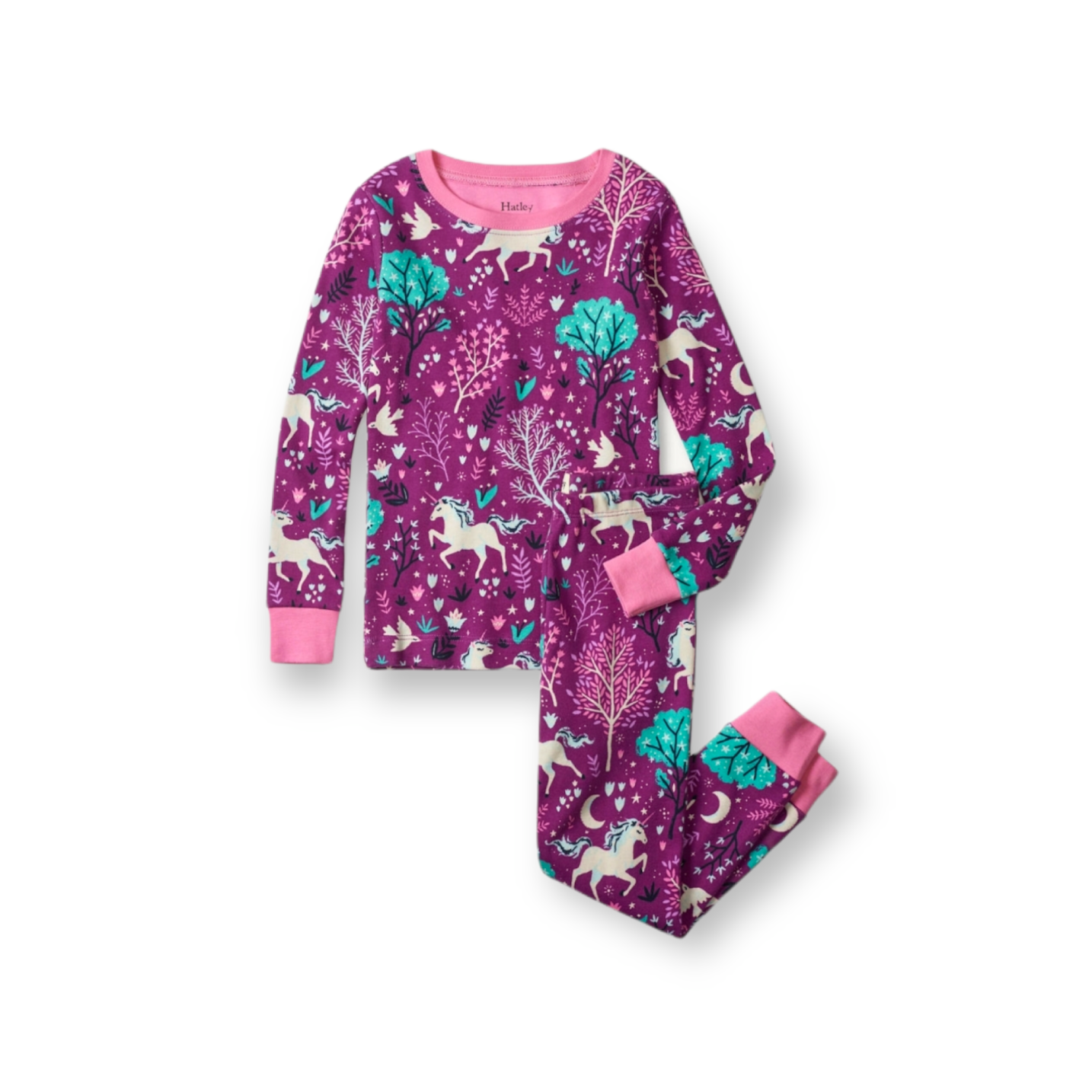 Organic Cotton Enchanted Forest Pajama Set