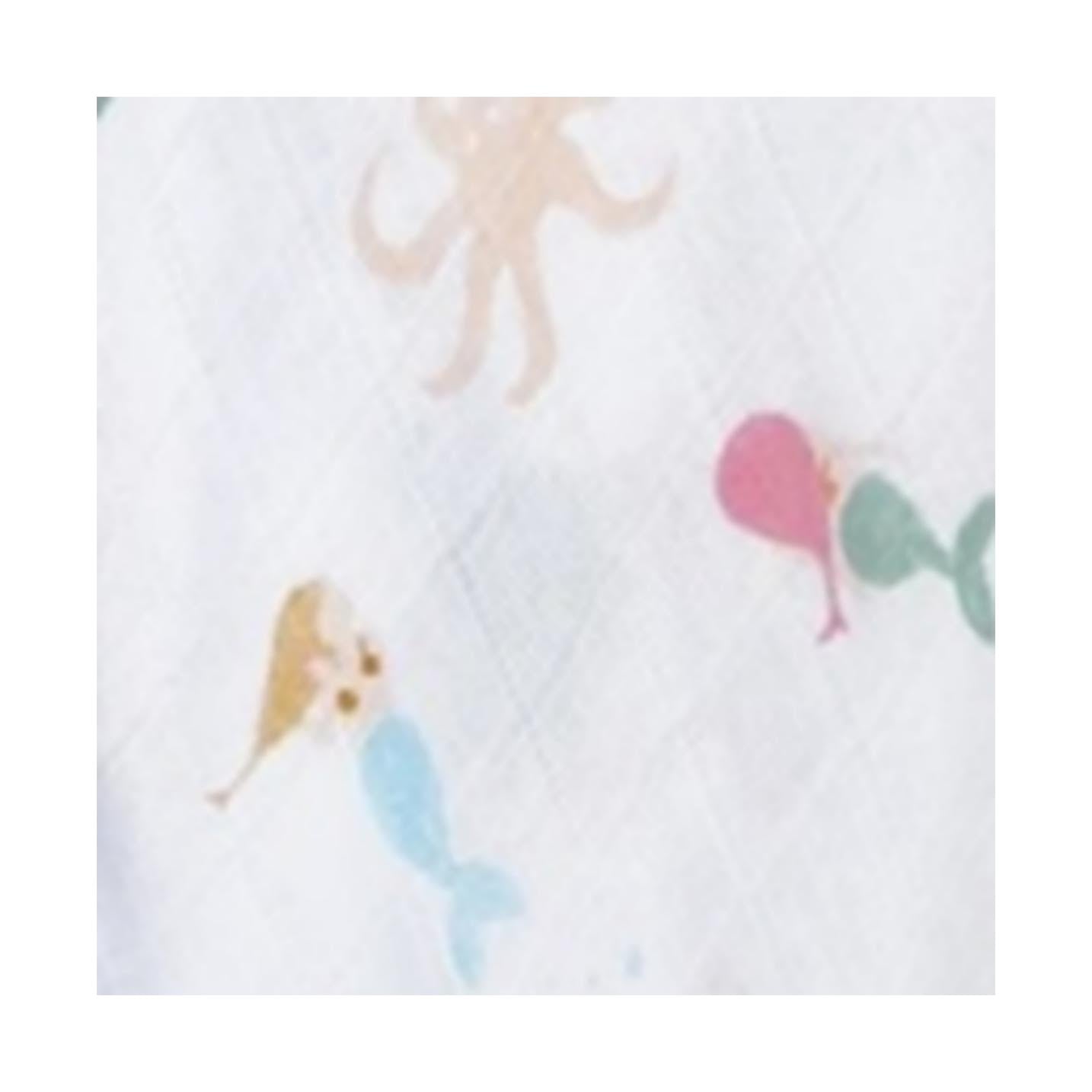 Salty Kisses Muslin Cotton Swaddles Singles