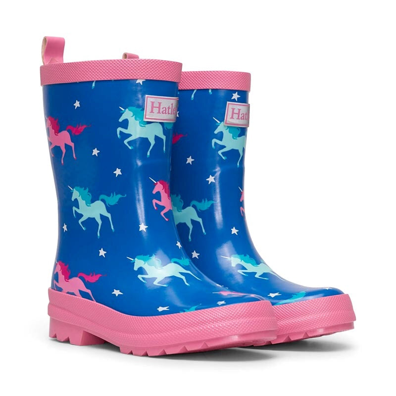 Twinkle Unicorns Shiny Rain Boots