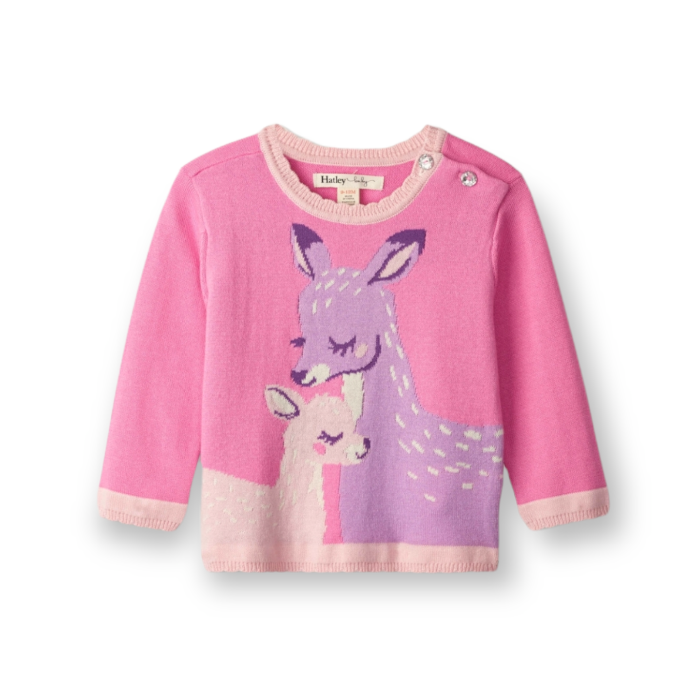 Baby Fawn Pom Pom Sweater