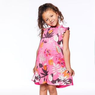 Organic Cotton Smocked Dress