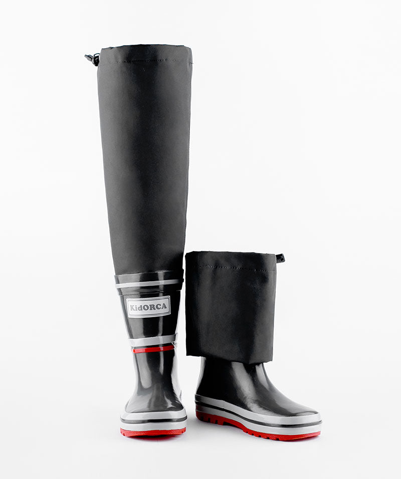 KidORCA Rainboots-Grey