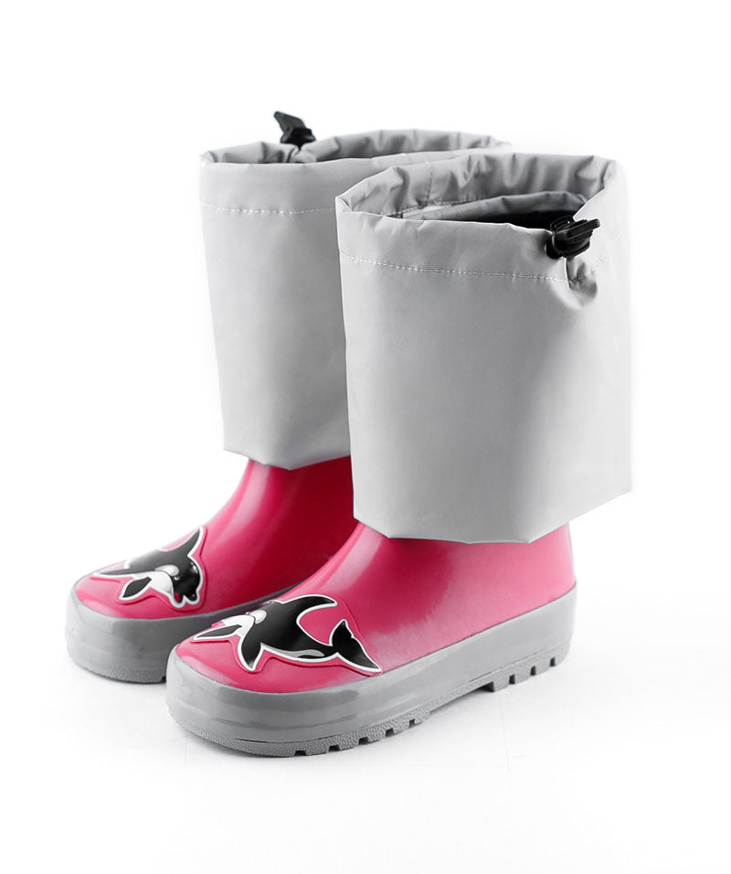 KidORCA Rainboots-Pink