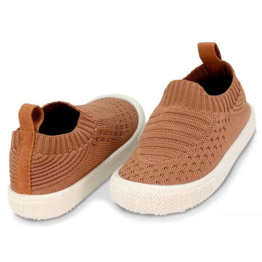 Breeze Knit Slip On Shoes (khaki)