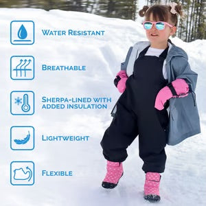 Toasty dry winter Boots( pink )