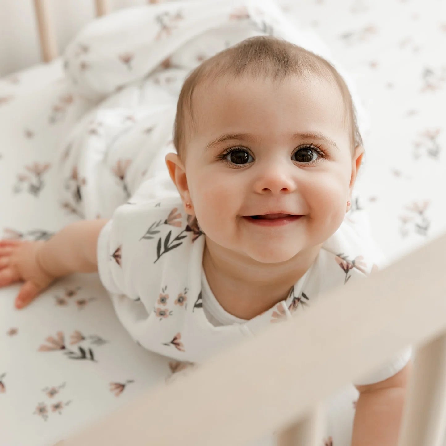 Quilted Bamboo Sleep Sack( flower)🌸