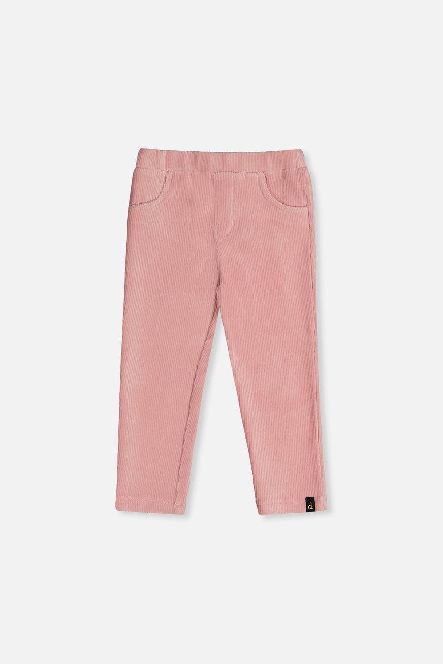 pale old rose stretch velvet leggings