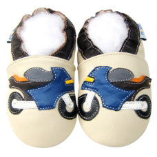 Jinwood leather booties /Sole motorcycle beige