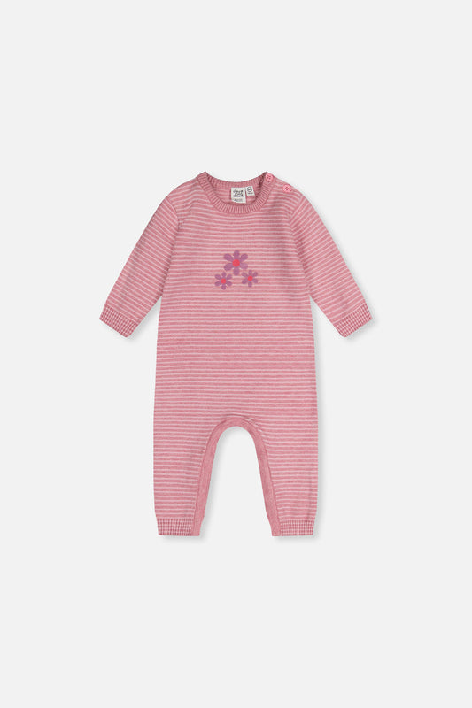 Knitted Romper Dusty Pink