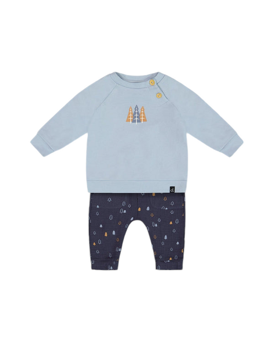 Organic Cotton/Muslin Pants & Sweater Set