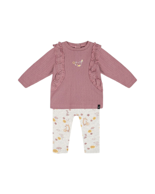 Organic Cotton Top & Leggings Set