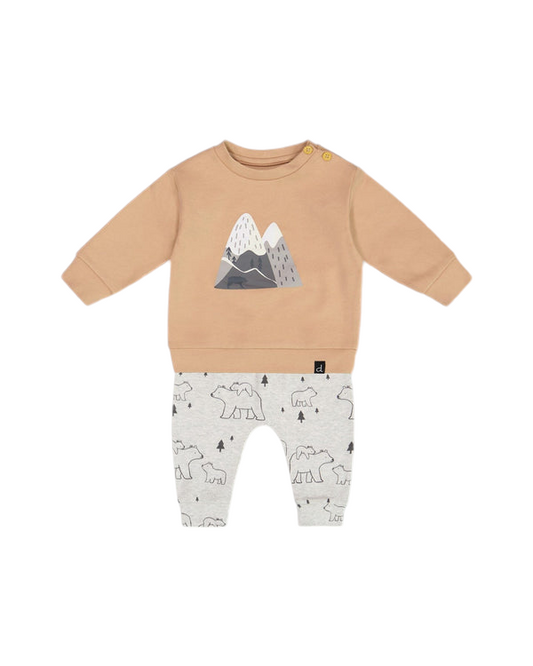 Organic Cotton Pants & Sweater Set