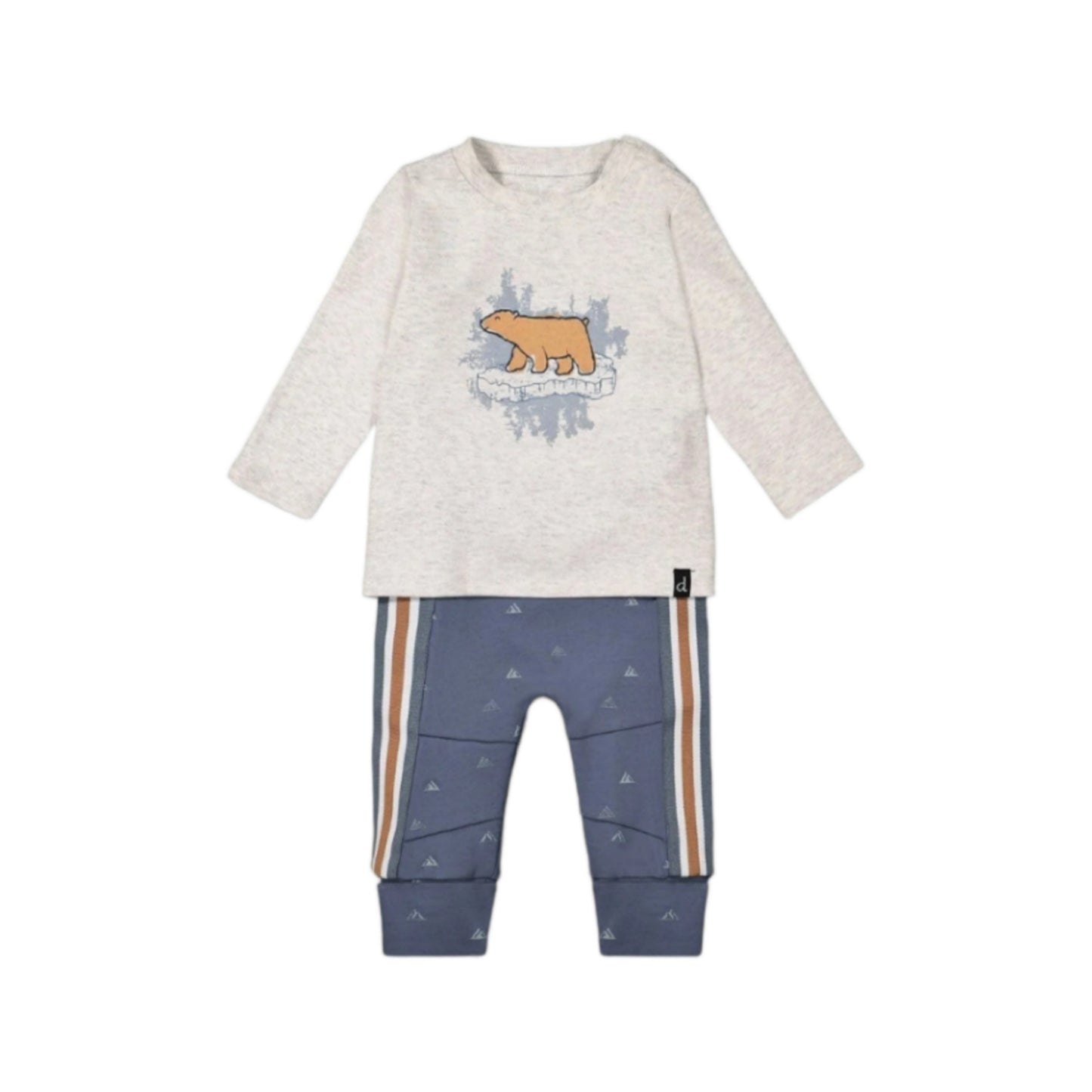 Organic Cotton Top And Grow With Me Pants
