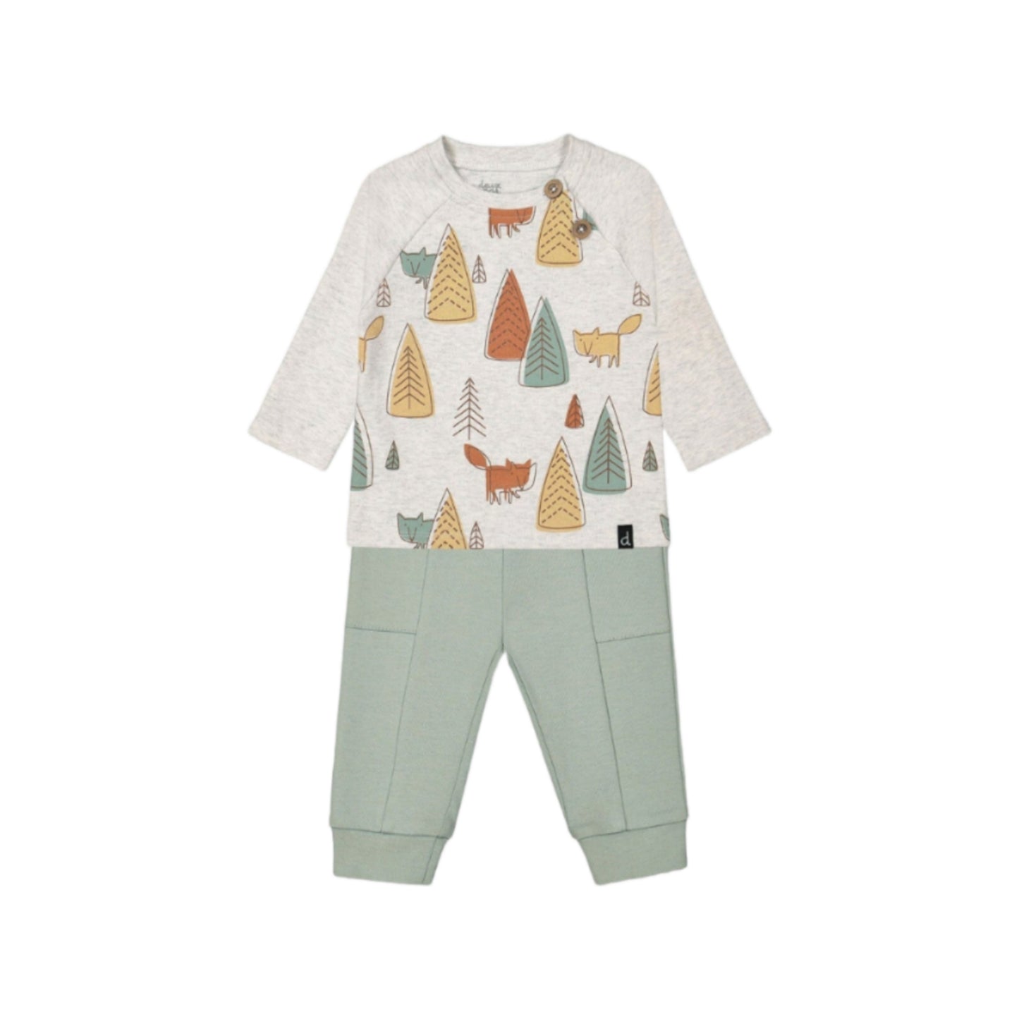 Organic Cotton Top And Pants