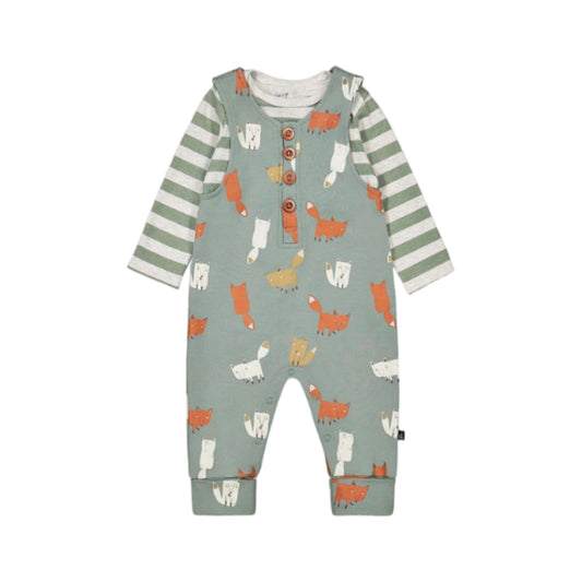 Organic Cotton Grow With Me Overalls