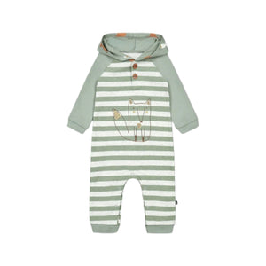 Organic Cotton Hooded Romper