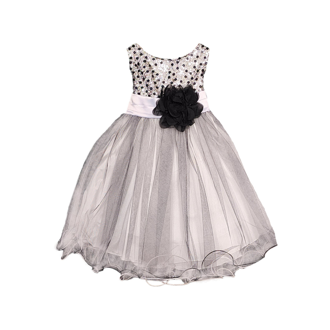 Sequin and Tulle Occasion Dress