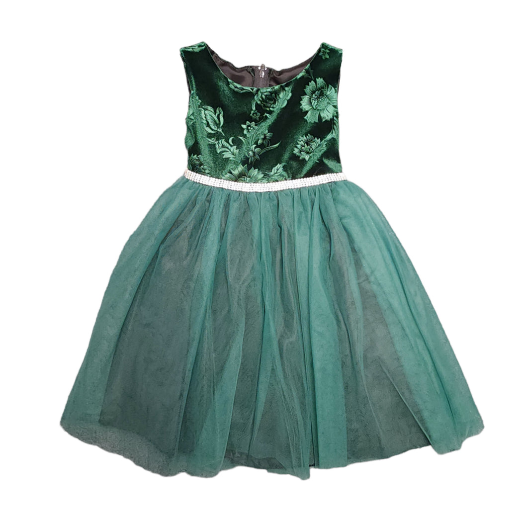 Velvet and Tulle Occasion Dress