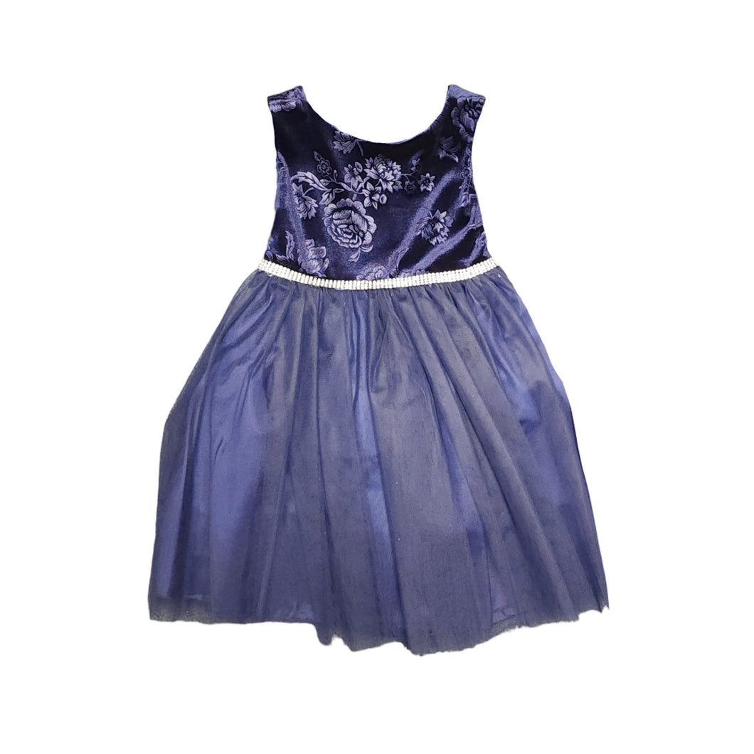 Velvet and Tulle Occasion Dress