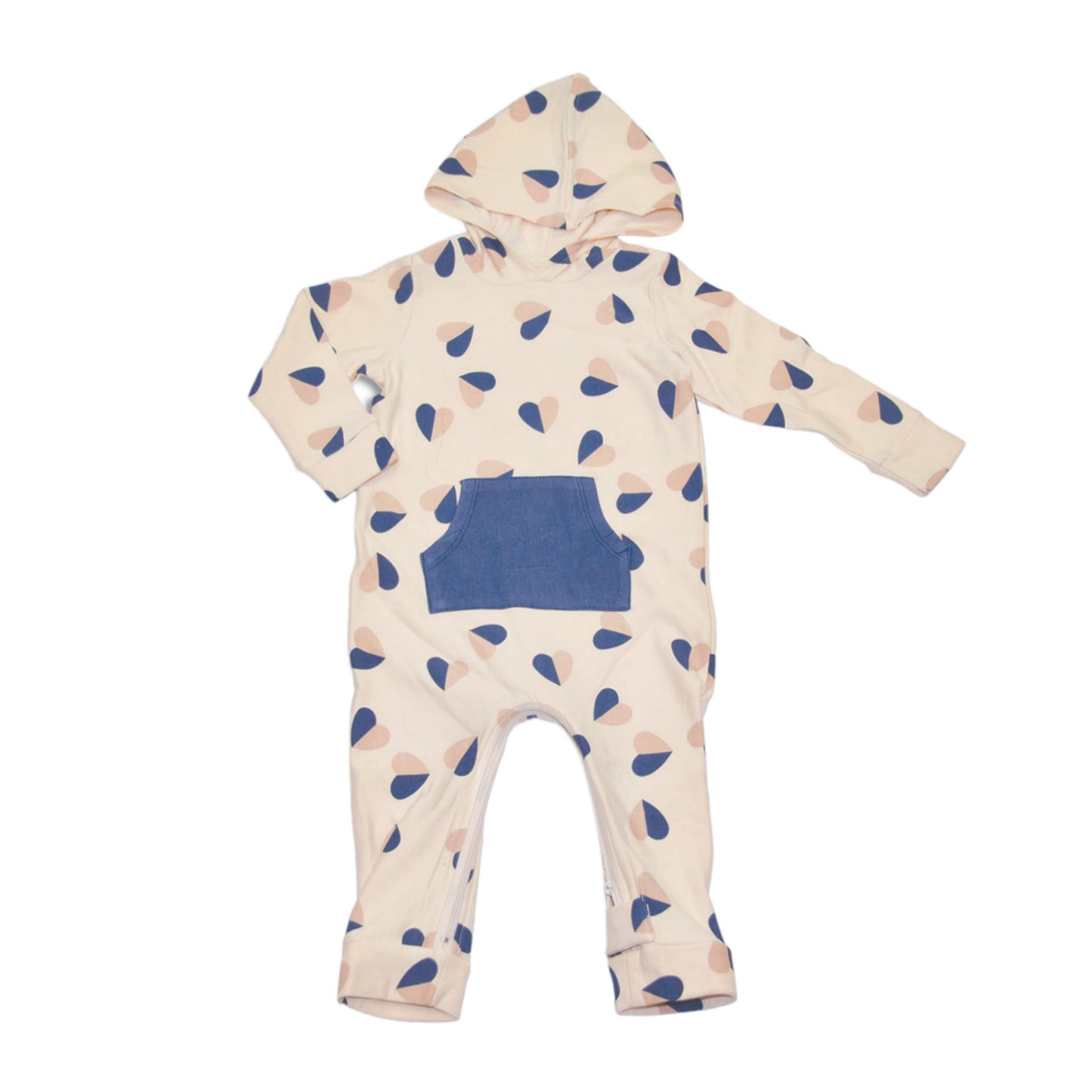 Bamboo Fleece Hooded Romper