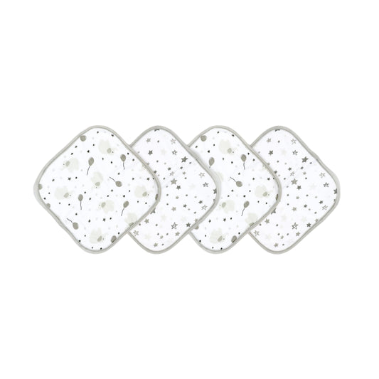 4 Pack Washcloths