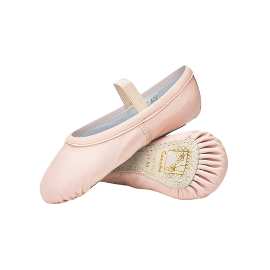 Sansha Leather Soft Sole Ballet Shoes