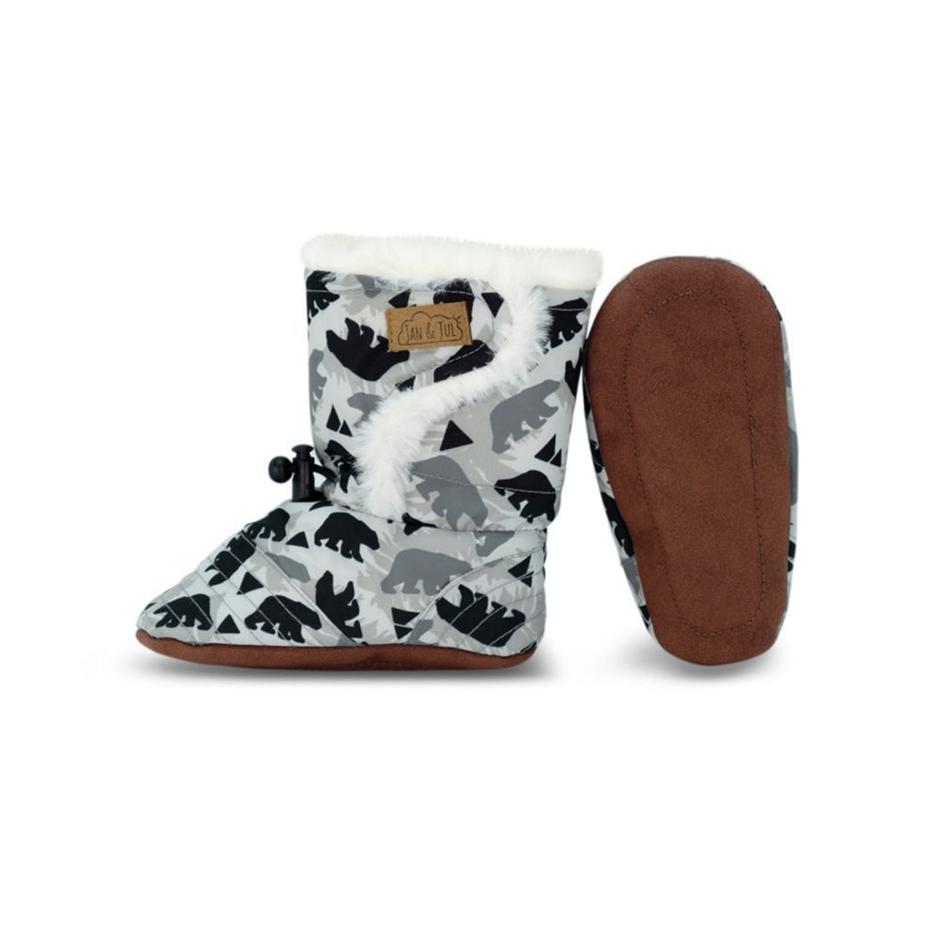 Stay-Put Winter Baby Bootie