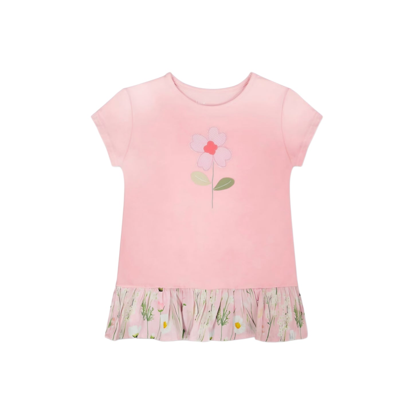Organic Cotton Ruffle Tunic