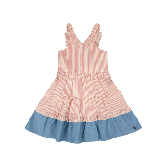 Poplin Chambray Dress
