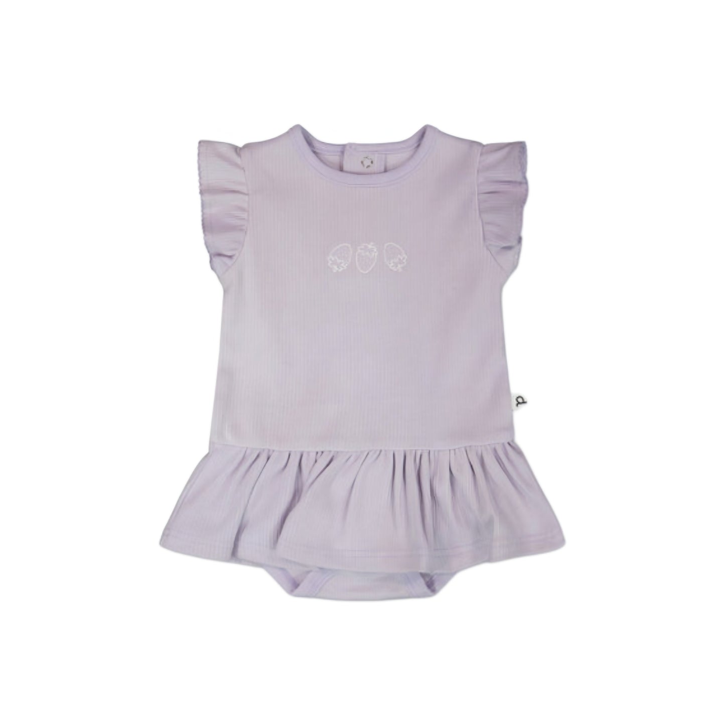 Organic Cotton Ruffle Romper