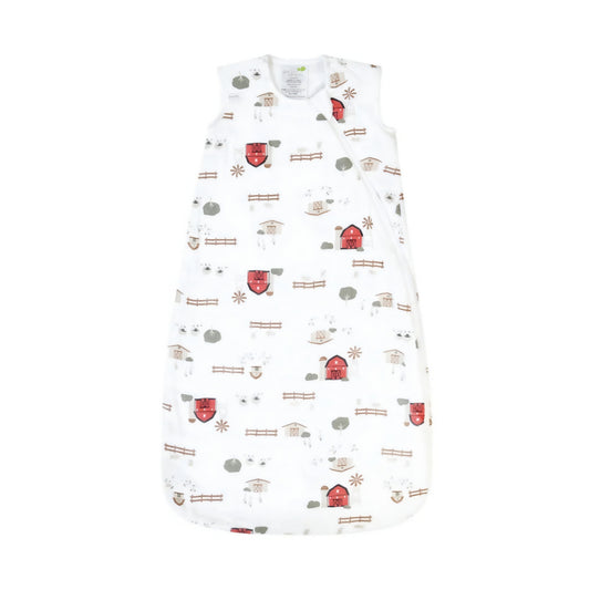 Muslin Cotton Sleep Sack (Farm)