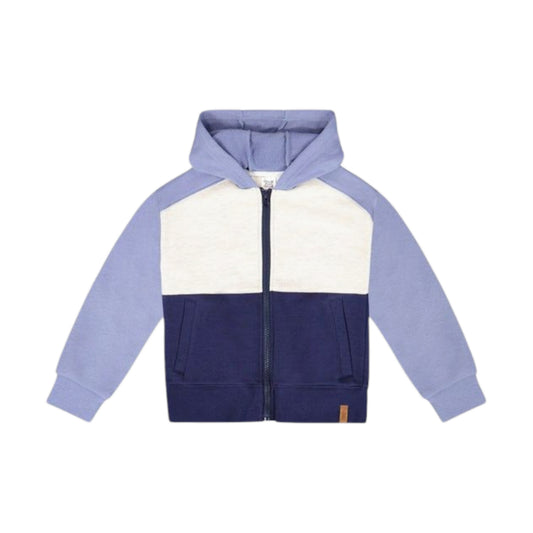 French Terry Colour Block Hoodie