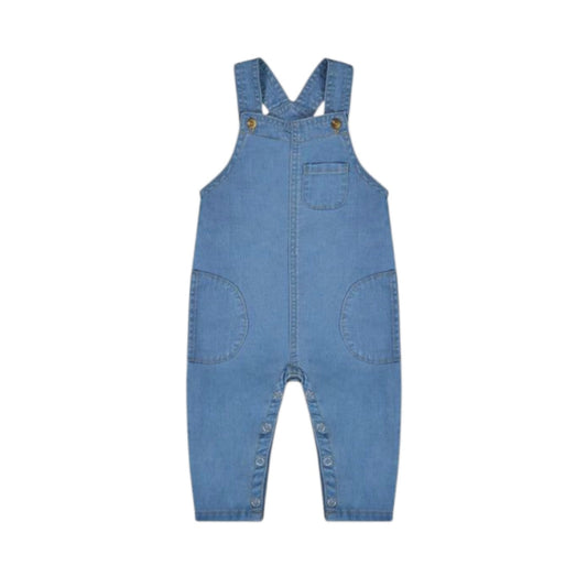 Soft Denim Overalls