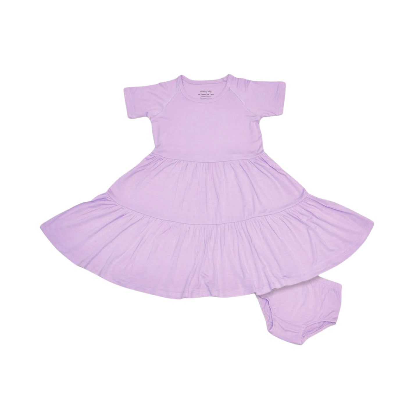 Bamboo Tiered Dress with Bloomer
