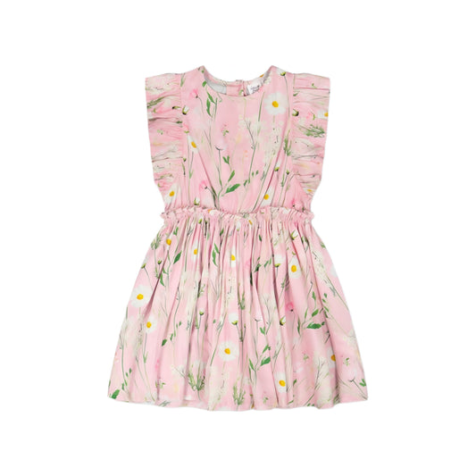 Printed Cotton & Viscose Dress