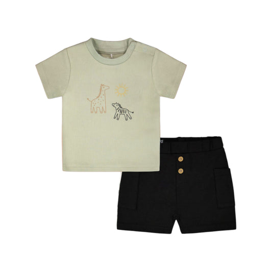 Organic Cotton Tee & Shorts Set