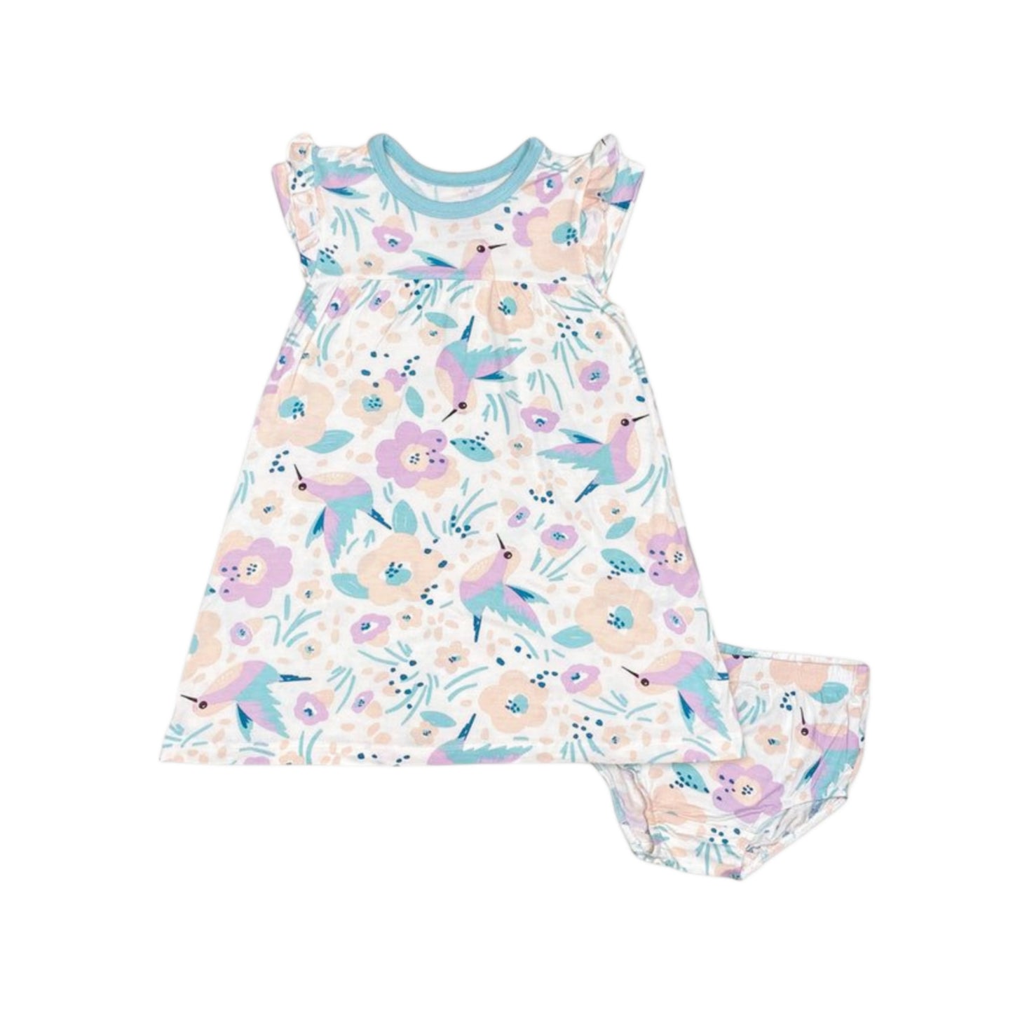 Bamboo Ruffle Dress with Bloomer