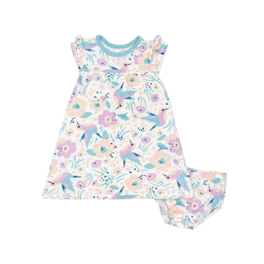 Bamboo Ruffle Dress with Bloomer