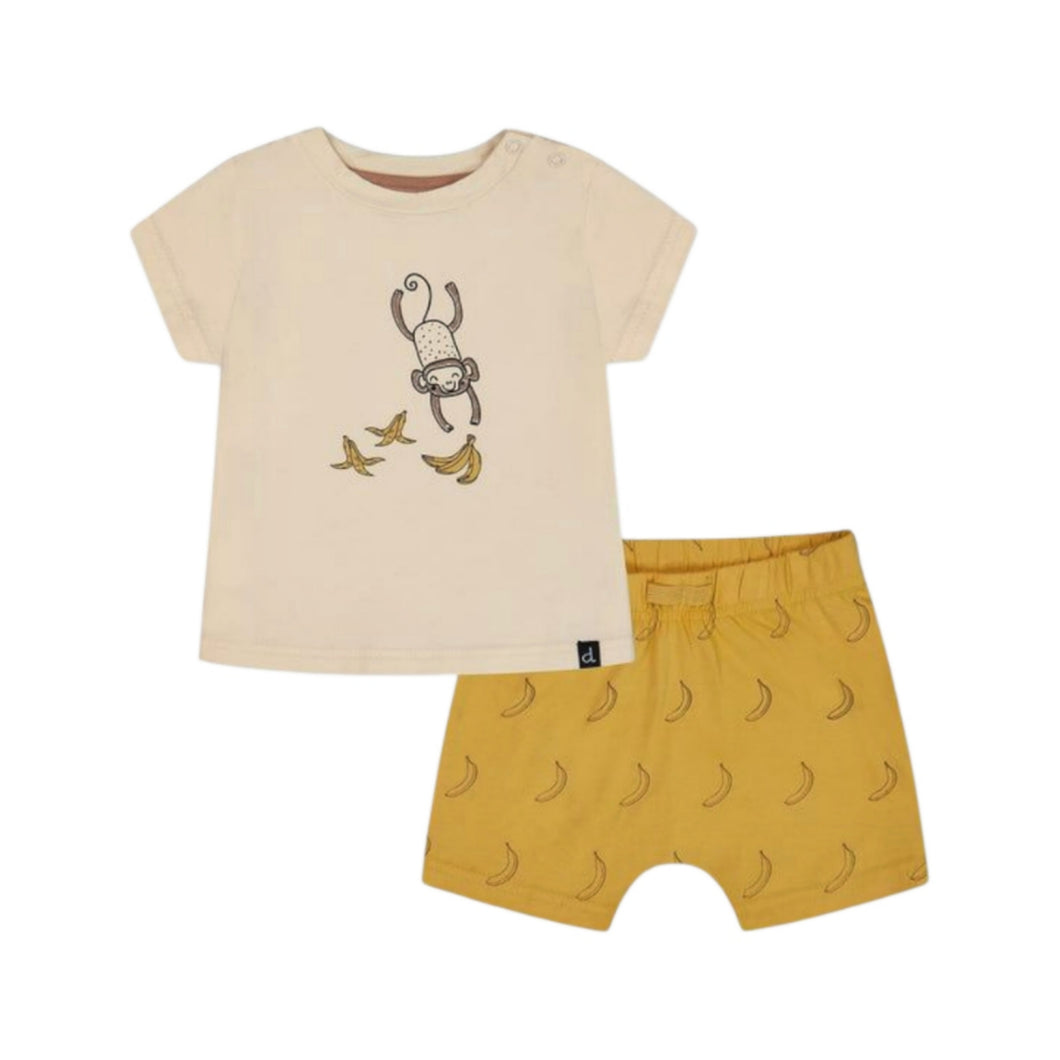 Organic Cotton Tee and Shorts Set