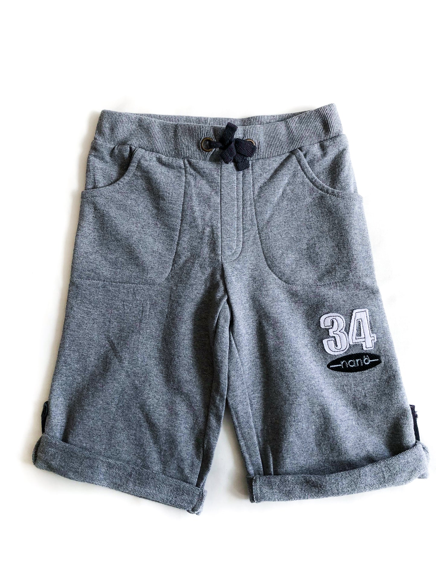 Grey Jogger Shorts