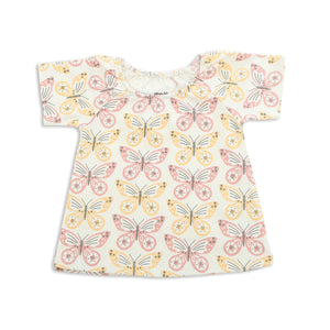 Organic Cotton Butterfly Swing Top
