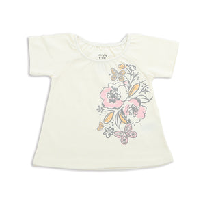 Organic Cotton Swing Top-Feather