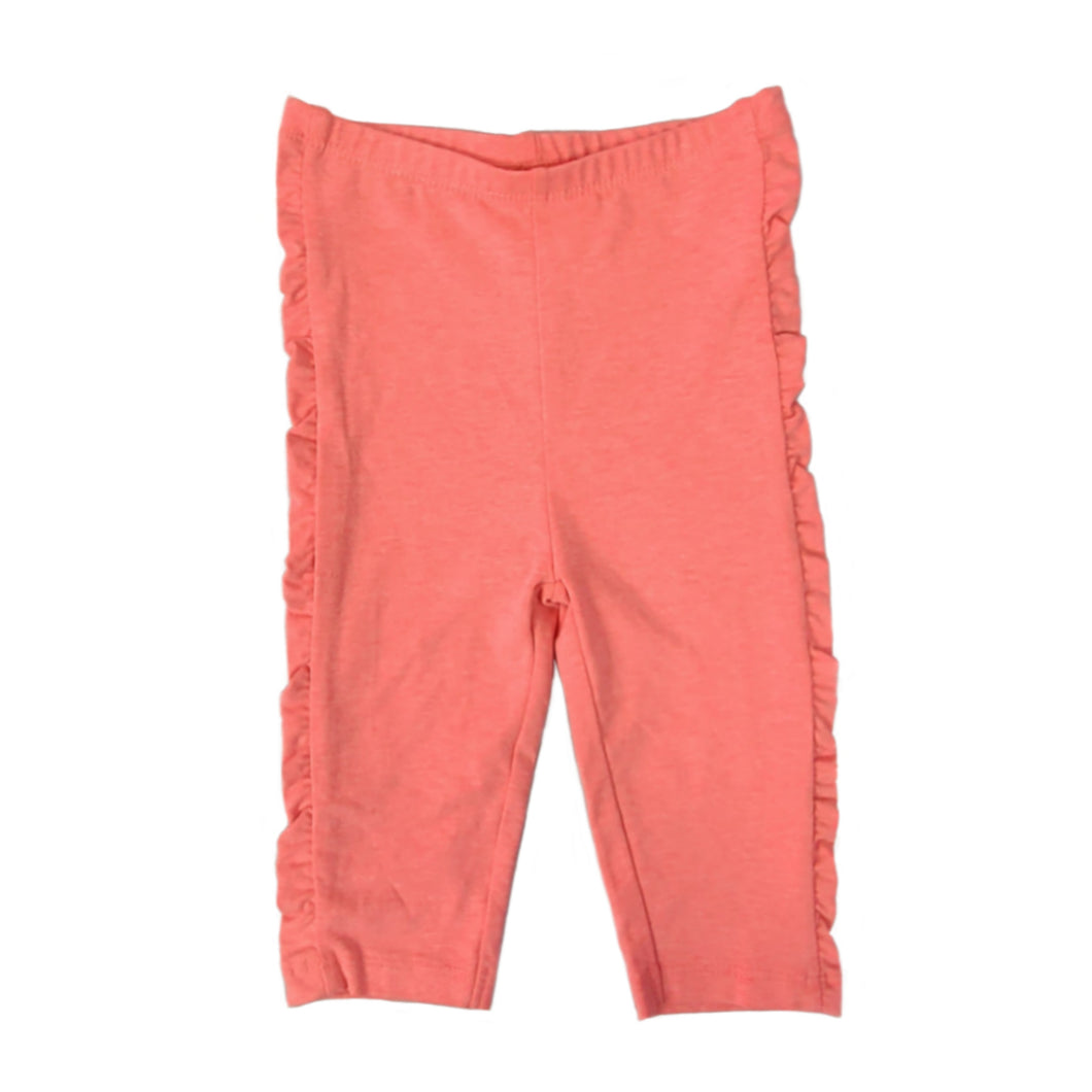 Coral Scrunch Leggings