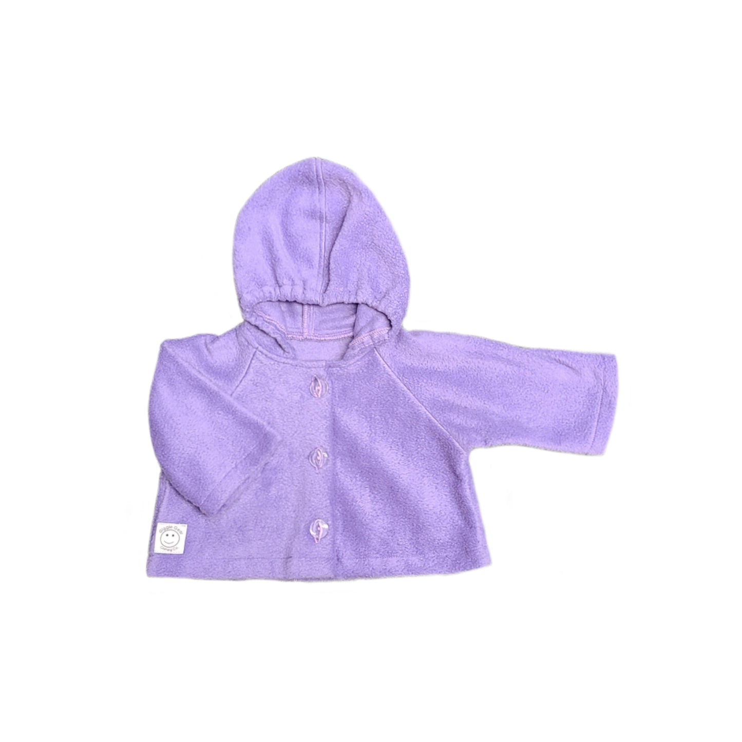 Purple Hooded Jacket