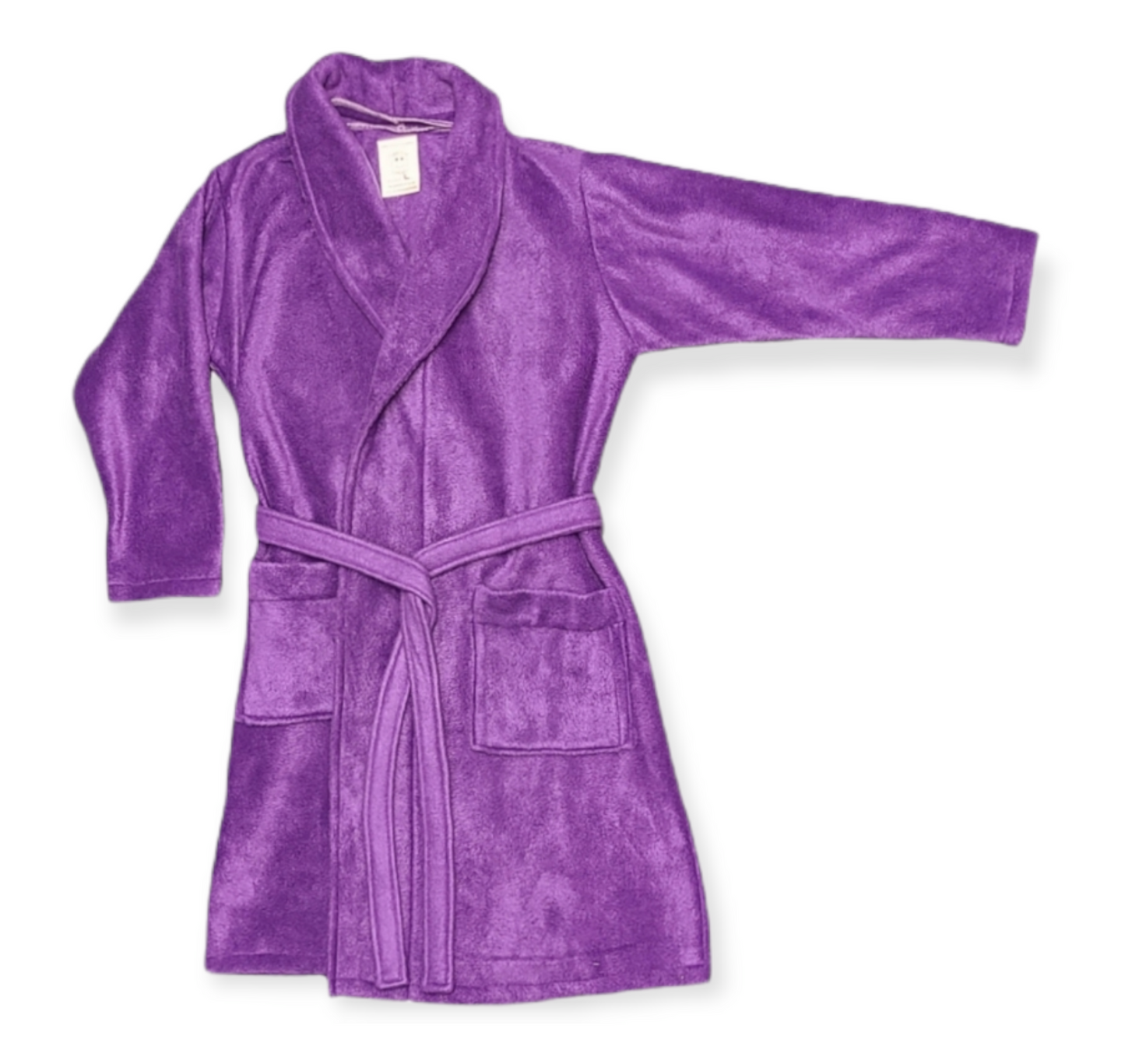 Purple Plush House Coat