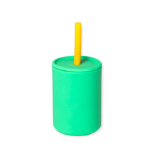 Load image into Gallery viewer, Mini Silicone Cup With Straw
