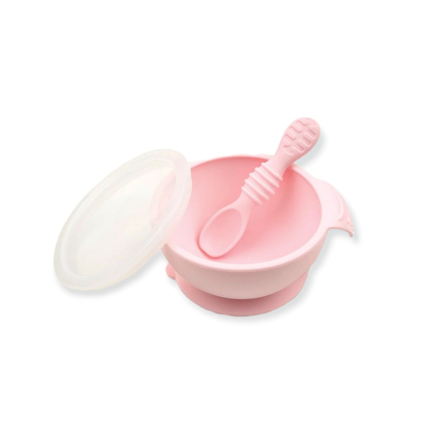 Silicone Bowl With Lid And Spoon