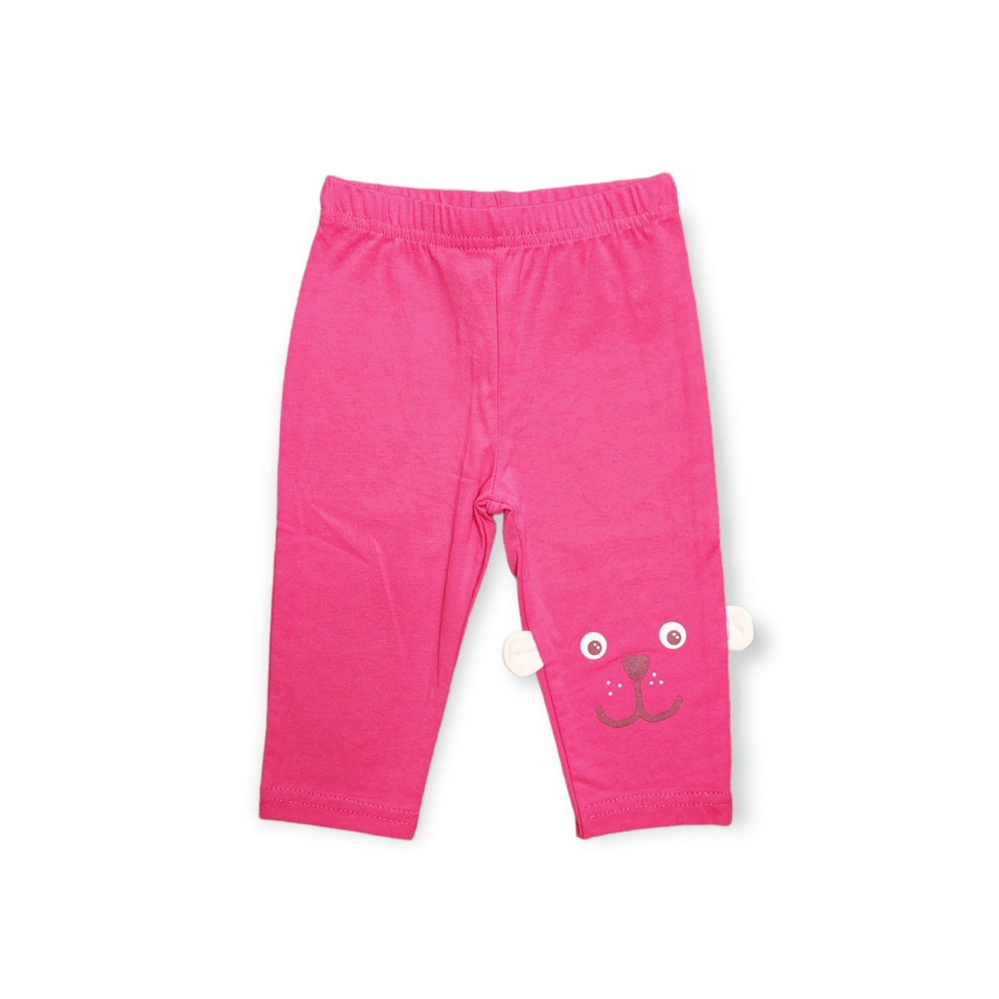 Pink Animal Face Leggings